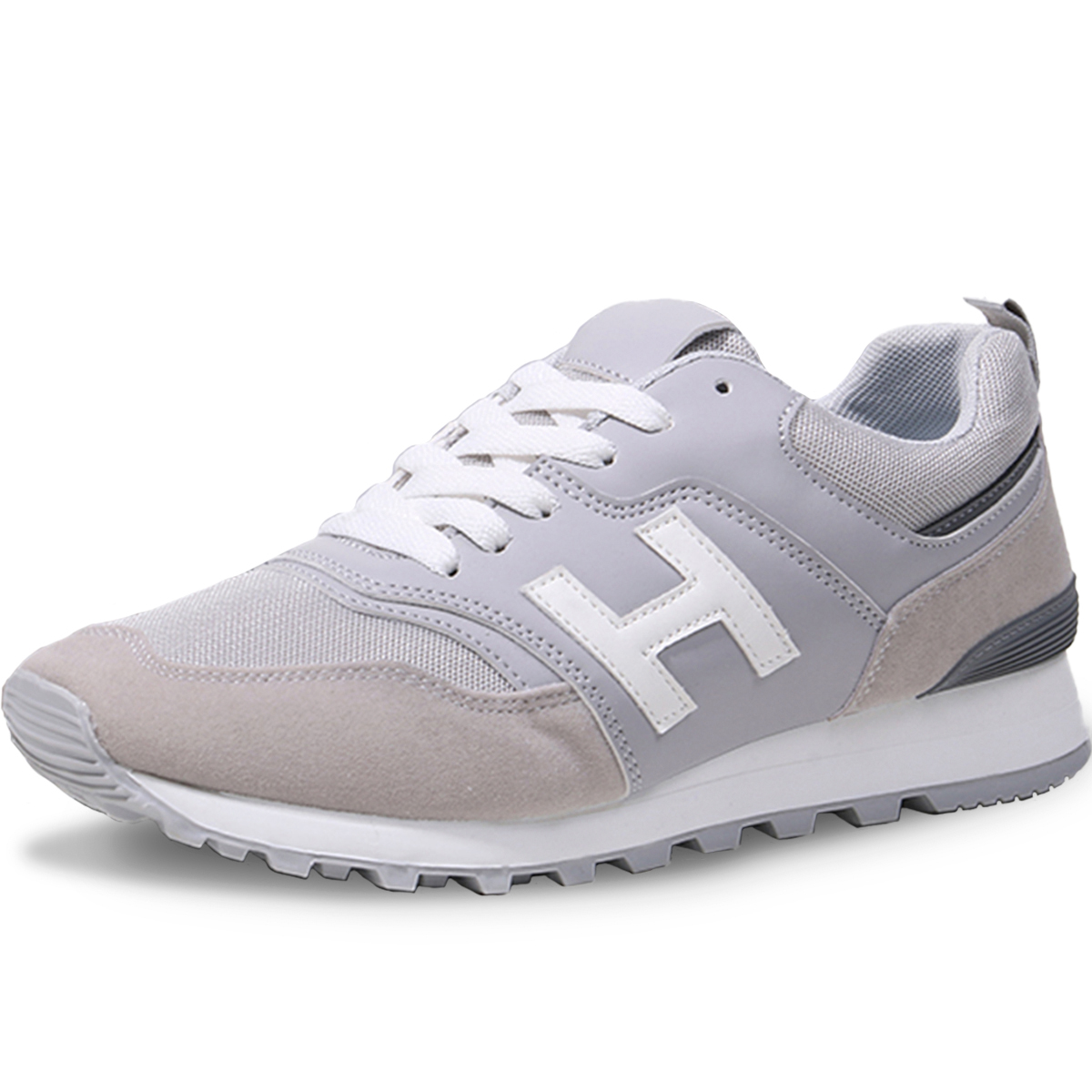 Foto 8 pulgar | Tenis Para Hombre Casual Comodos De Moda Gris  7.0