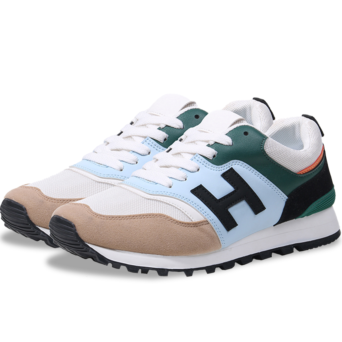 Tenis Para Hombre Casual Comodos De Moda Azul Claro  5.0