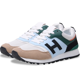 Foto 1 | Tenis Para Hombre Casual Comodos De Moda Azul Claro 5.0