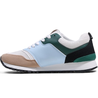 Foto 2 | Tenis Para Hombre Casual Comodos De Moda Azul Claro 5.0