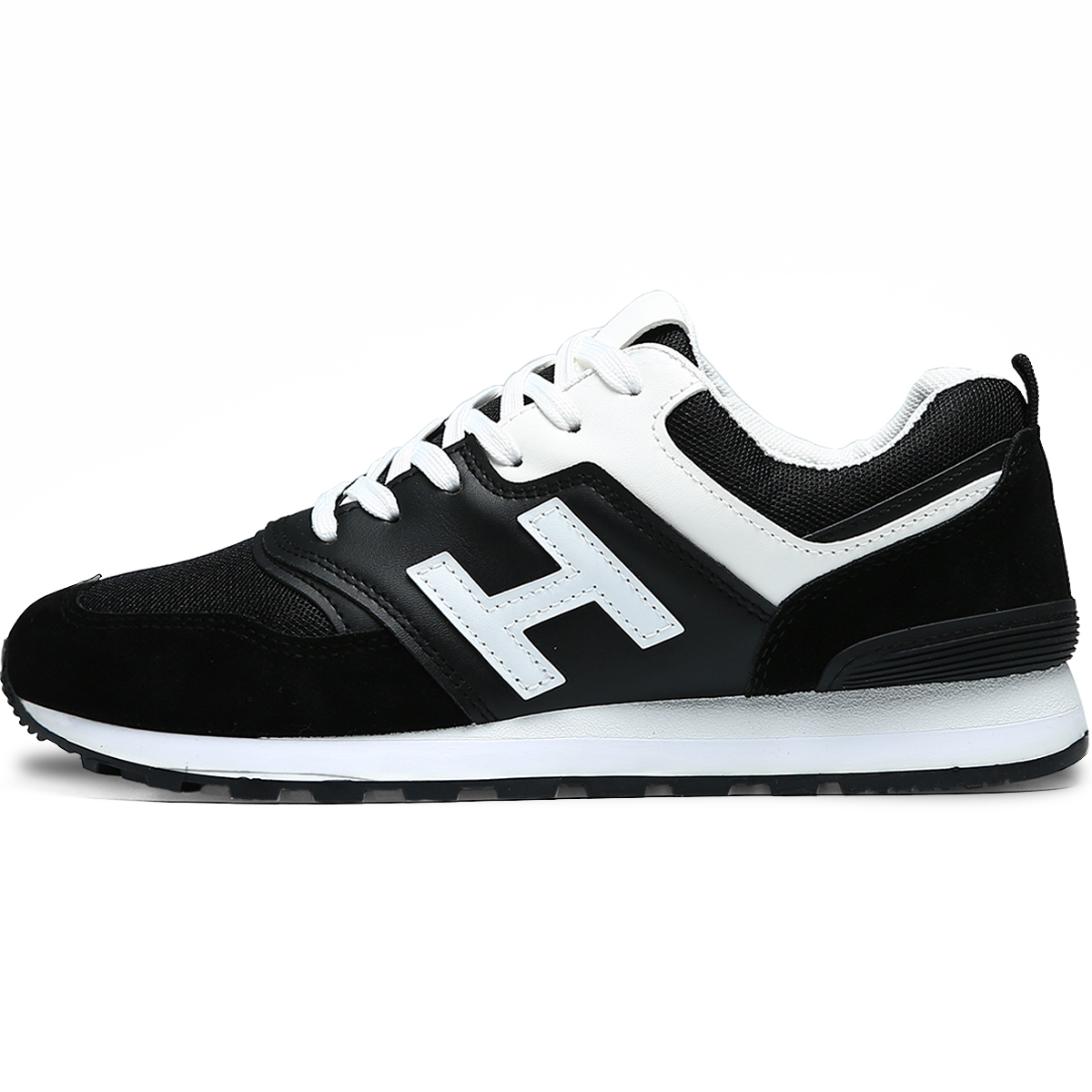 Foto 3 pulgar | Tenis Para Hombre Casual Comodos De Moda Negro 8.0