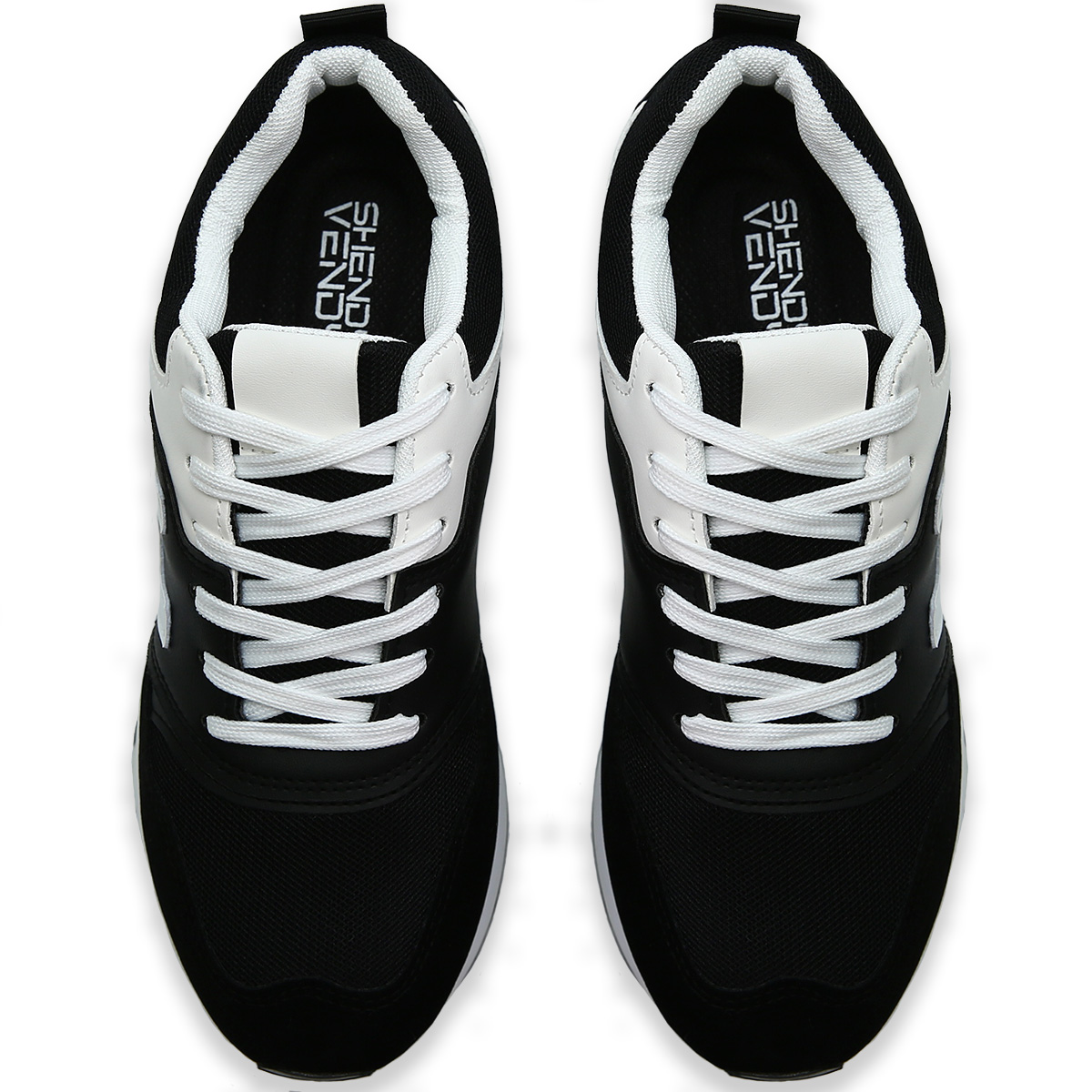 Foto 5 pulgar | Tenis Para Hombre Casual Comodos De Moda Negro 8.0