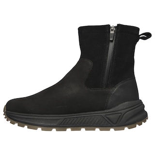 Foto 2 | Bota Hombre Skechers Waterproof Comodas Negro