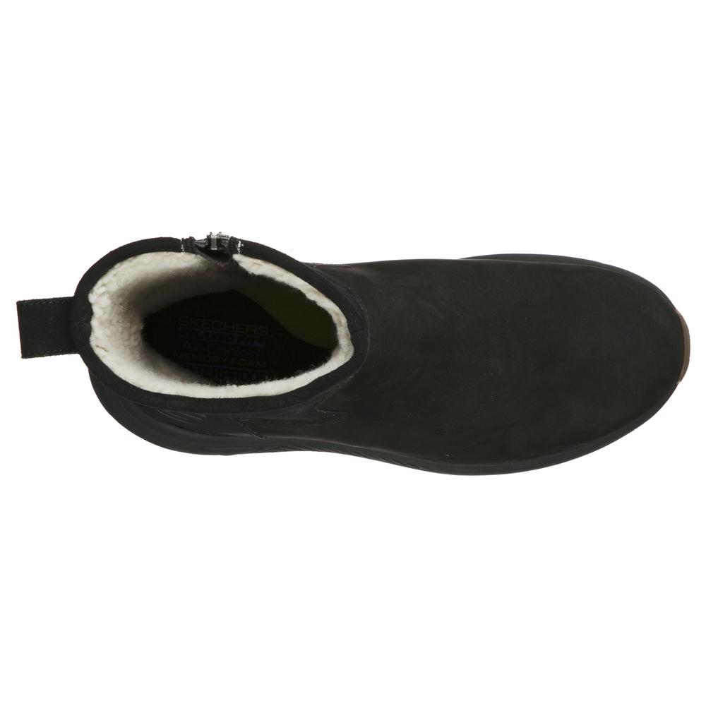 Foto 5 pulgar | Bota Hombre Skechers Waterproof Comodas Negro