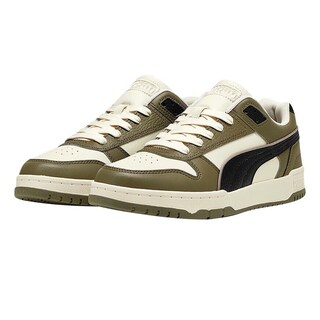 Foto 1 | Tenis Caballero Puma Casual Suela Baja Rebound Low Game Verde