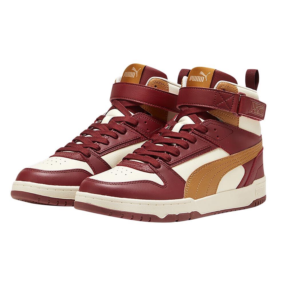 Foto 2 pulgar | Tenis Caballero Puma Tipo Botin Rbd Basketball Rojo