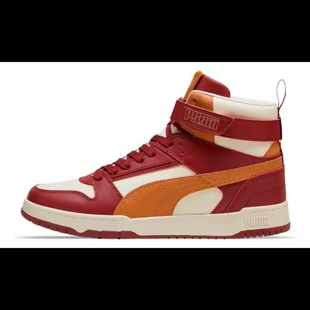 Foto 3 pulgar | Tenis Caballero Puma Tipo Botin Rbd Basketball Rojo