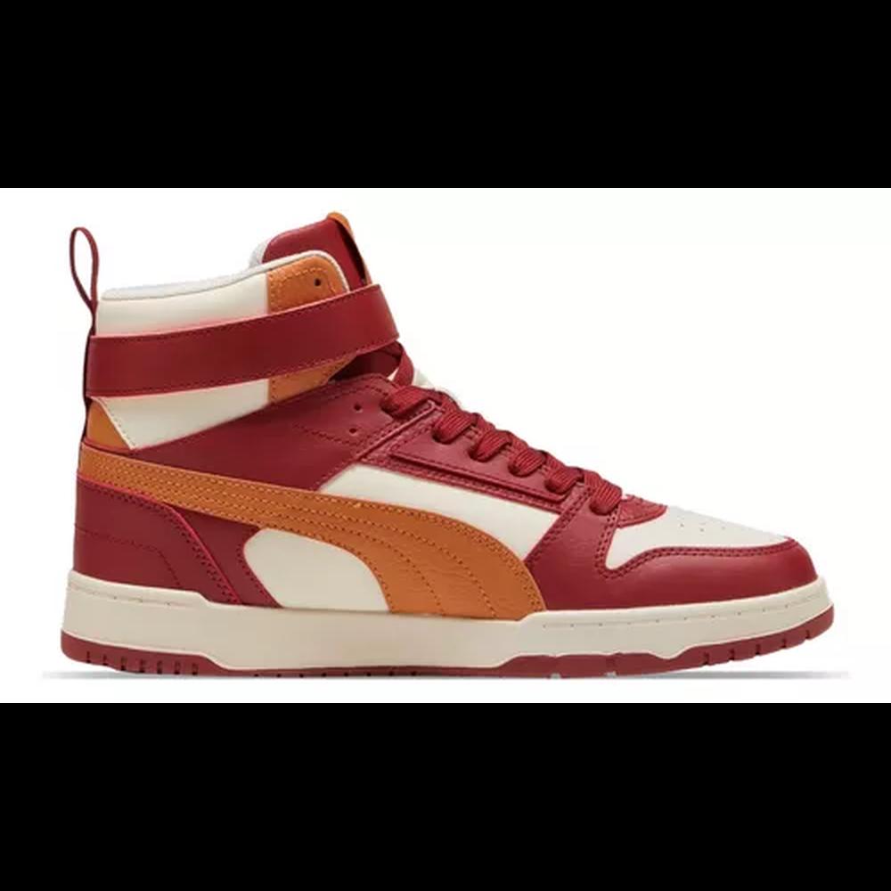 Foto 5 pulgar | Tenis Caballero Puma Tipo Botin Rbd Basketball Rojo