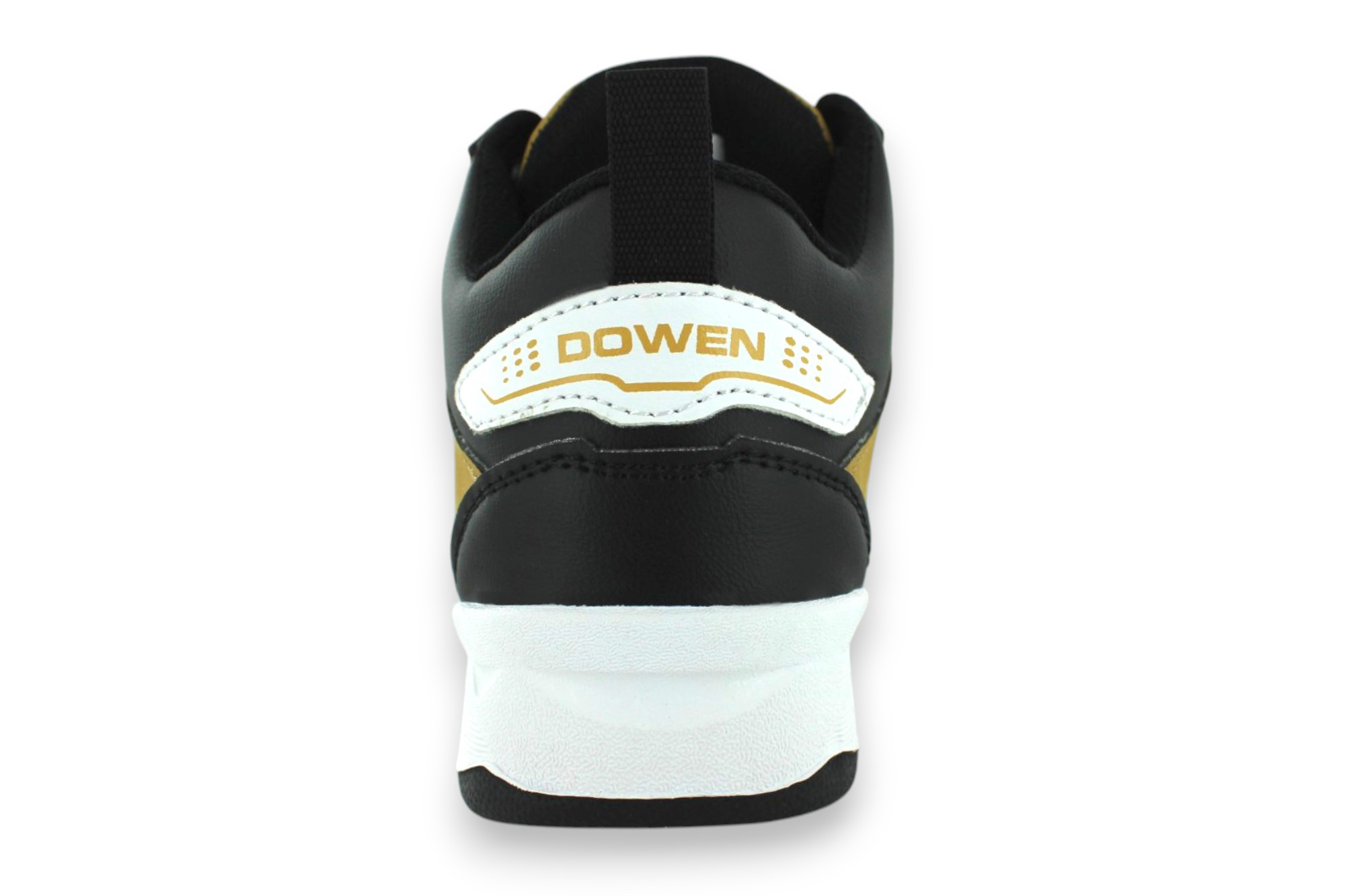 Foto 6 pulgar | Tenis Casual Blanco Negro Mostaza Infantil Dowen Newk