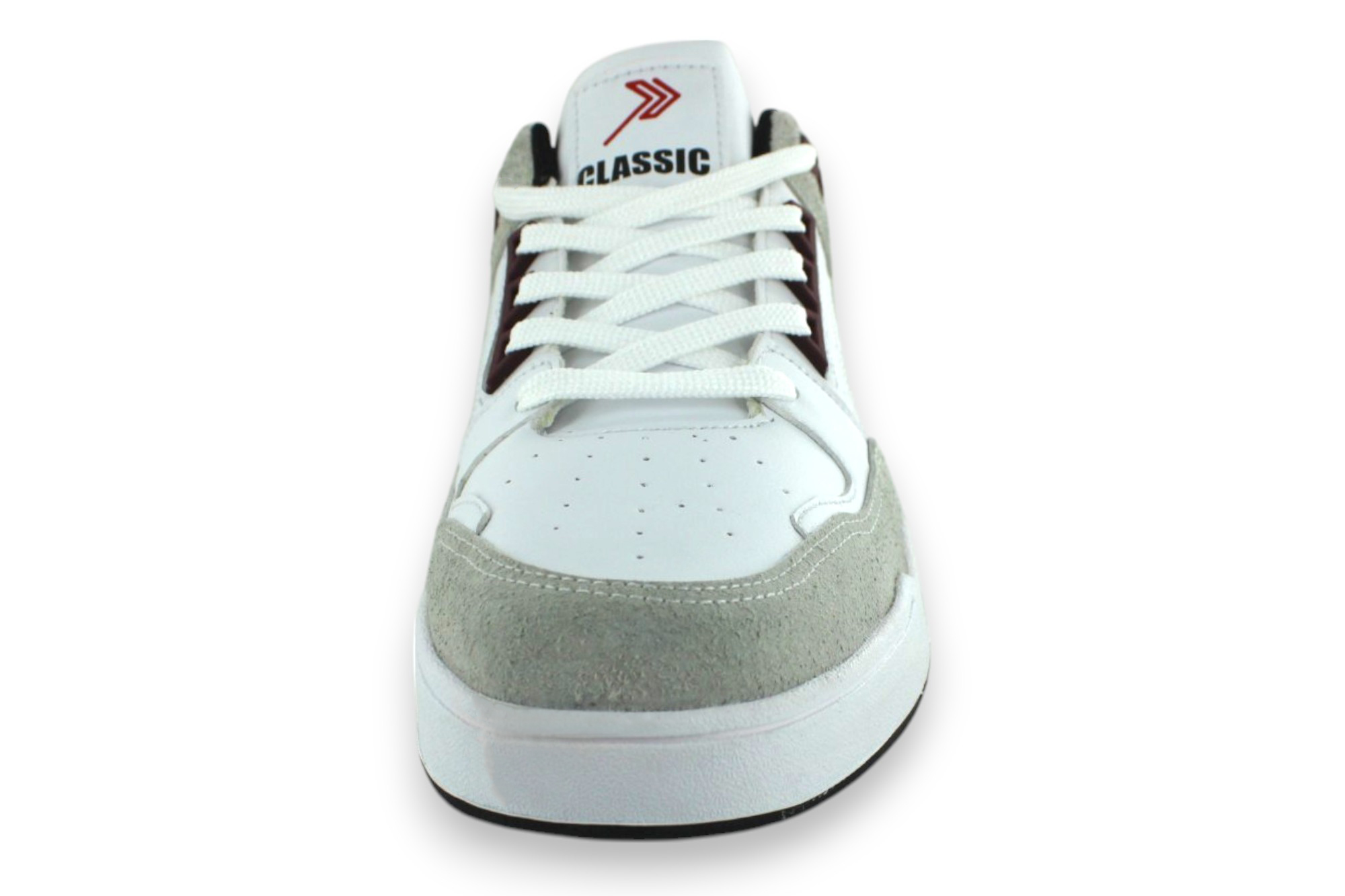 Foto 5 pulgar | Tenis Casual Blanco Hielo Vino Hombre Kofo Newk