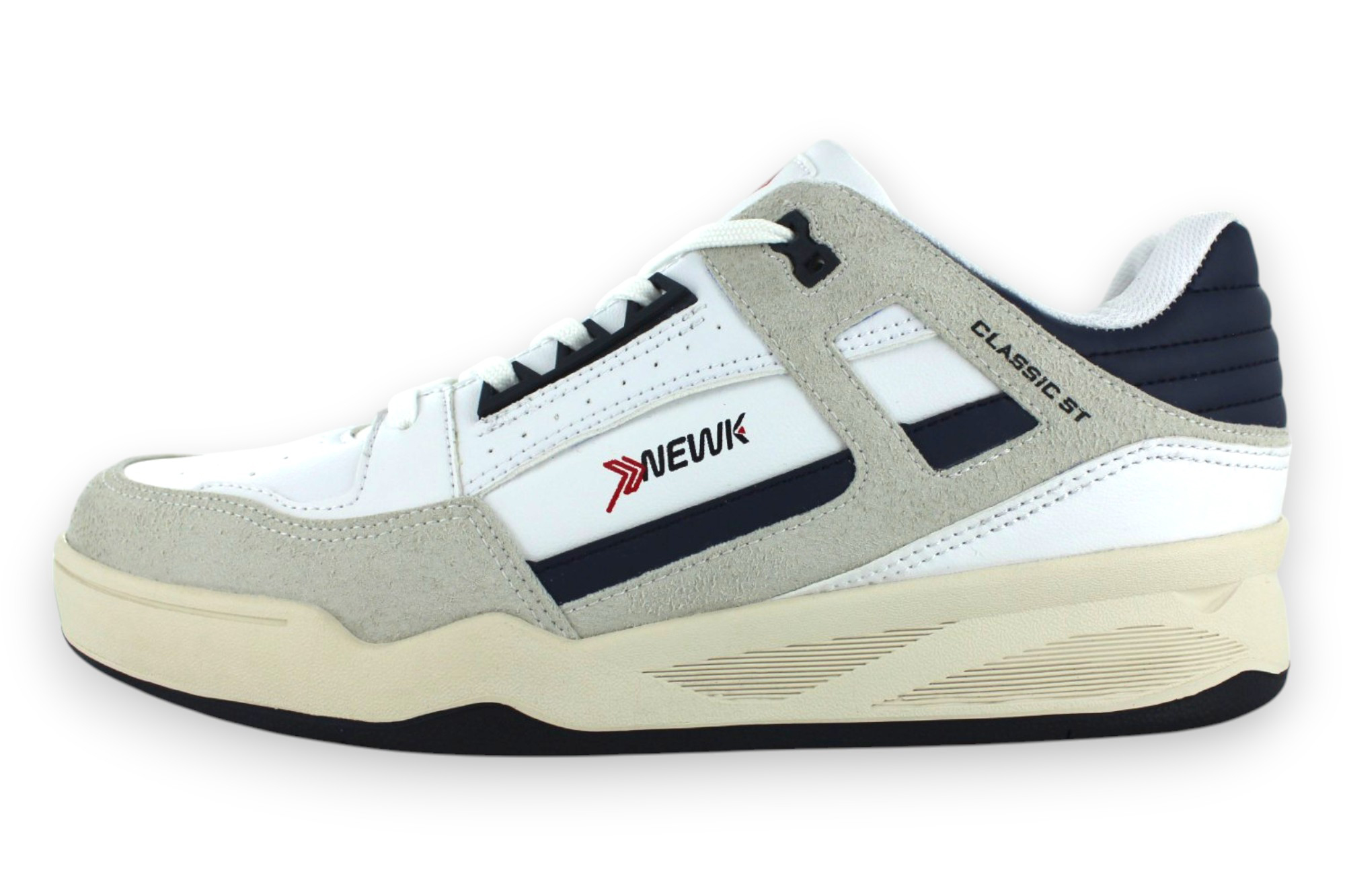 Foto 3 pulgar | Tenis Casual Blanco Hielo Negro Hombre Kofo Newk