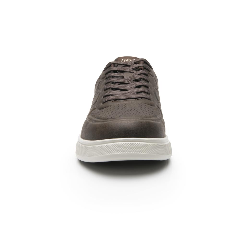 Foto 5 | Tenis Flexi Cafe Para Hombre [fff3789] Cafe