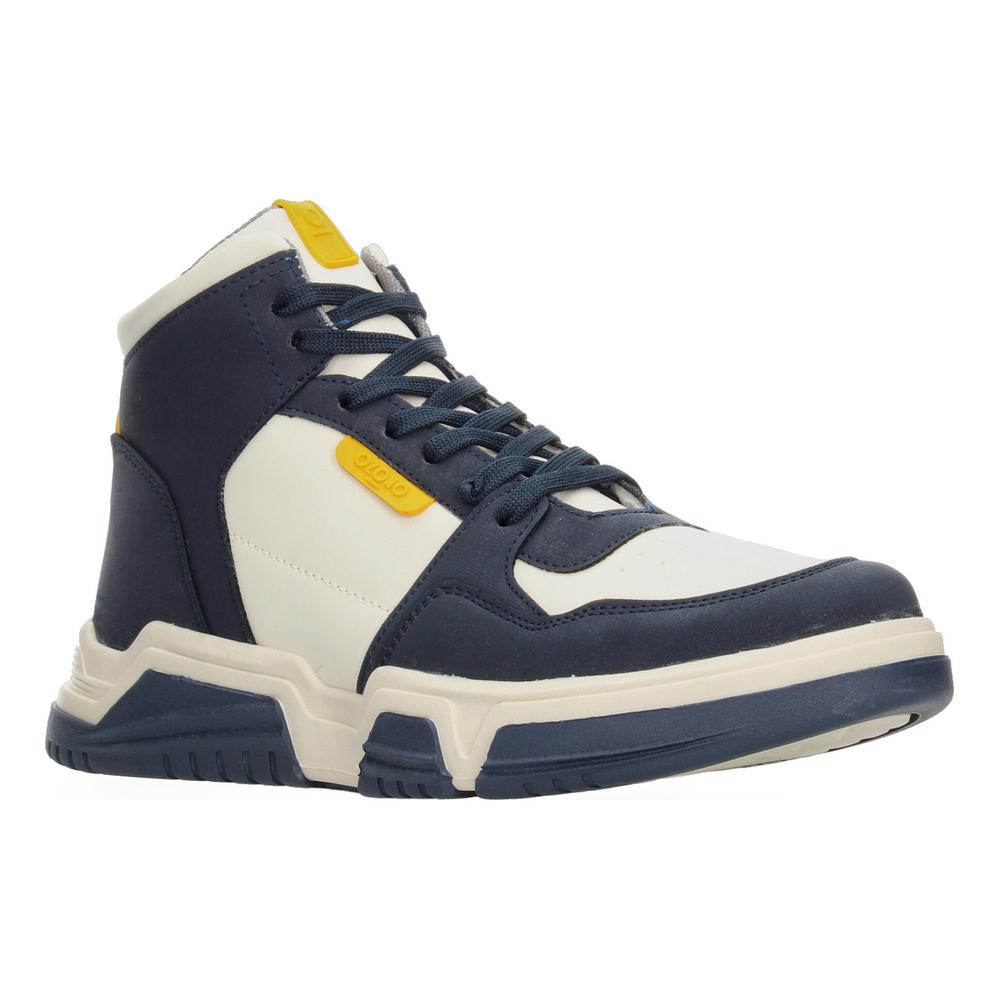 Foto 4 pulgar | Tenis Ozono Azul Marino Para Hombre [ozo2874] Beige