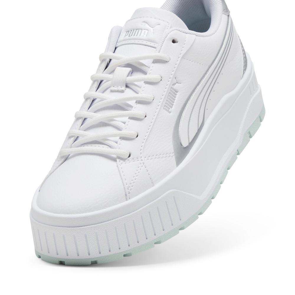 Foto 5 pulgar | Tenis Puma Karmen Ii Aqua Metallics Para Mujer Plateado