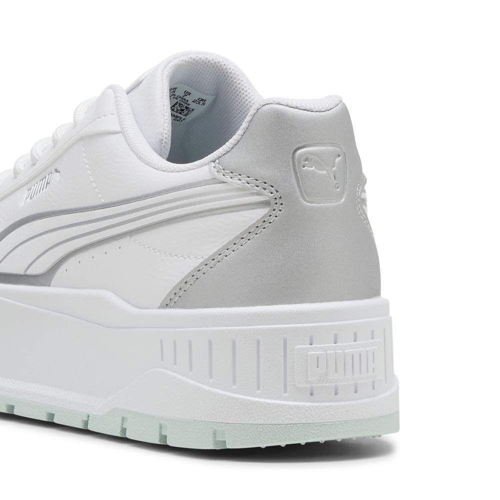 Foto 6 pulgar | Tenis Puma Karmen Ii Aqua Metallics Para Mujer Plateado