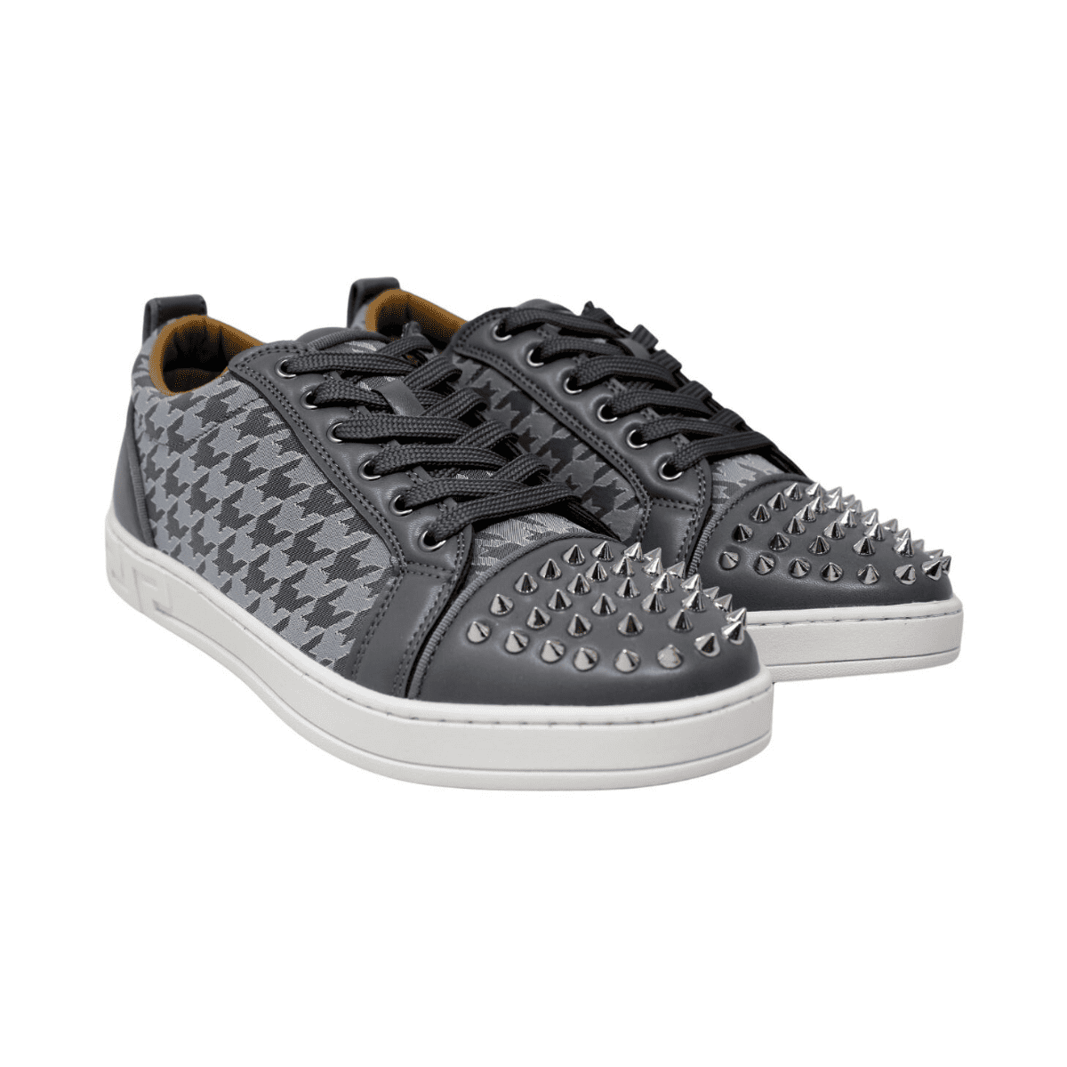 Teni Casual Platini M2 Gris Negro Para Hombre