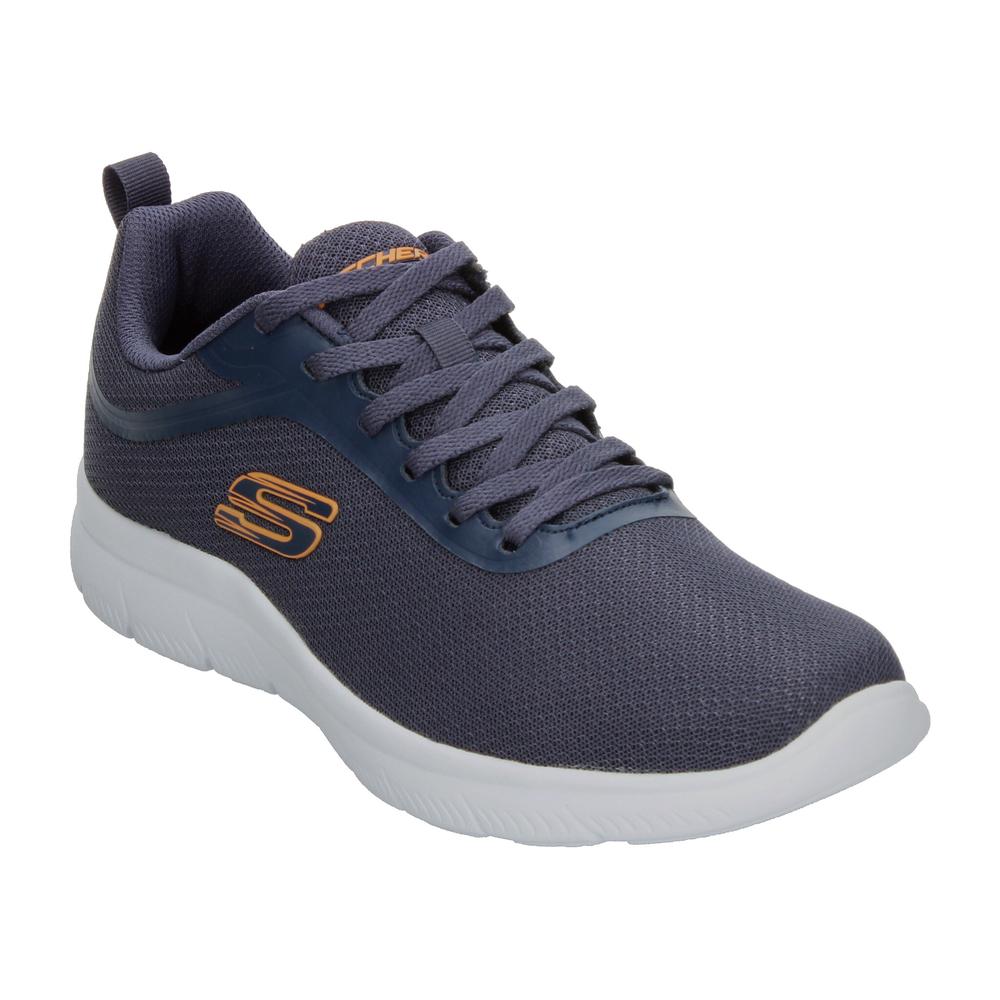 Foto 6 pulgar | Tenis Skechers Azul Para Hombre [ske1069] Azul