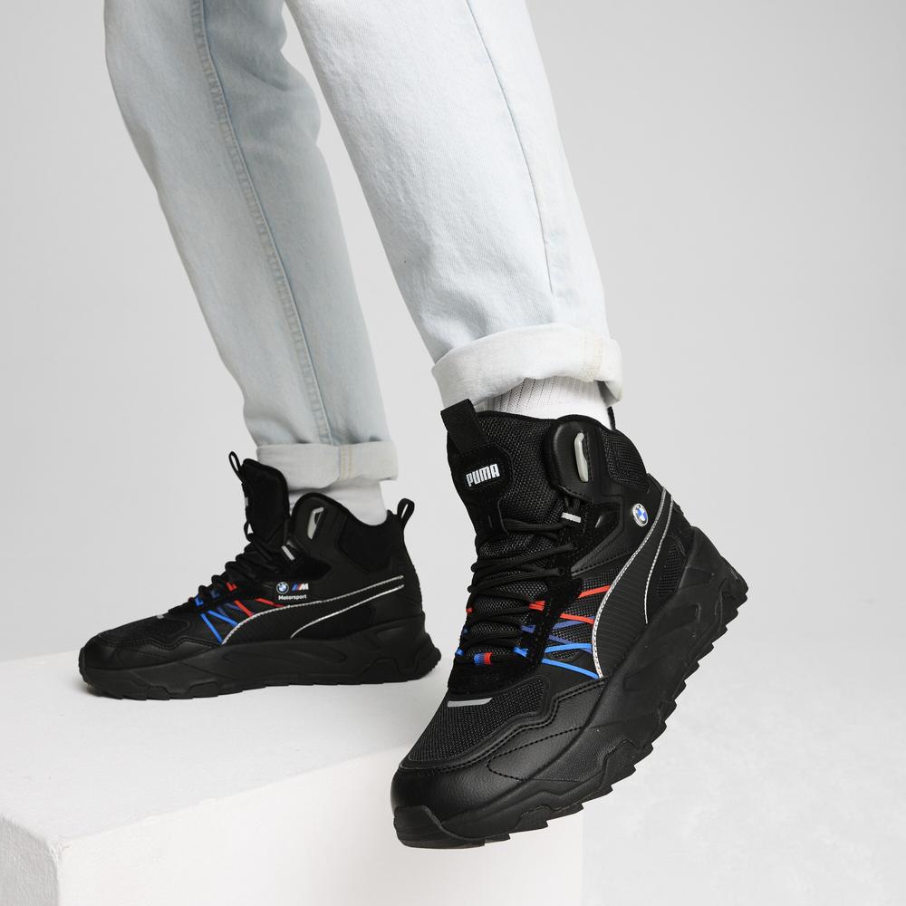 Foto 4 | Tenis Puma Bmw Mms Trinity Mid Wtr Unisex Negro