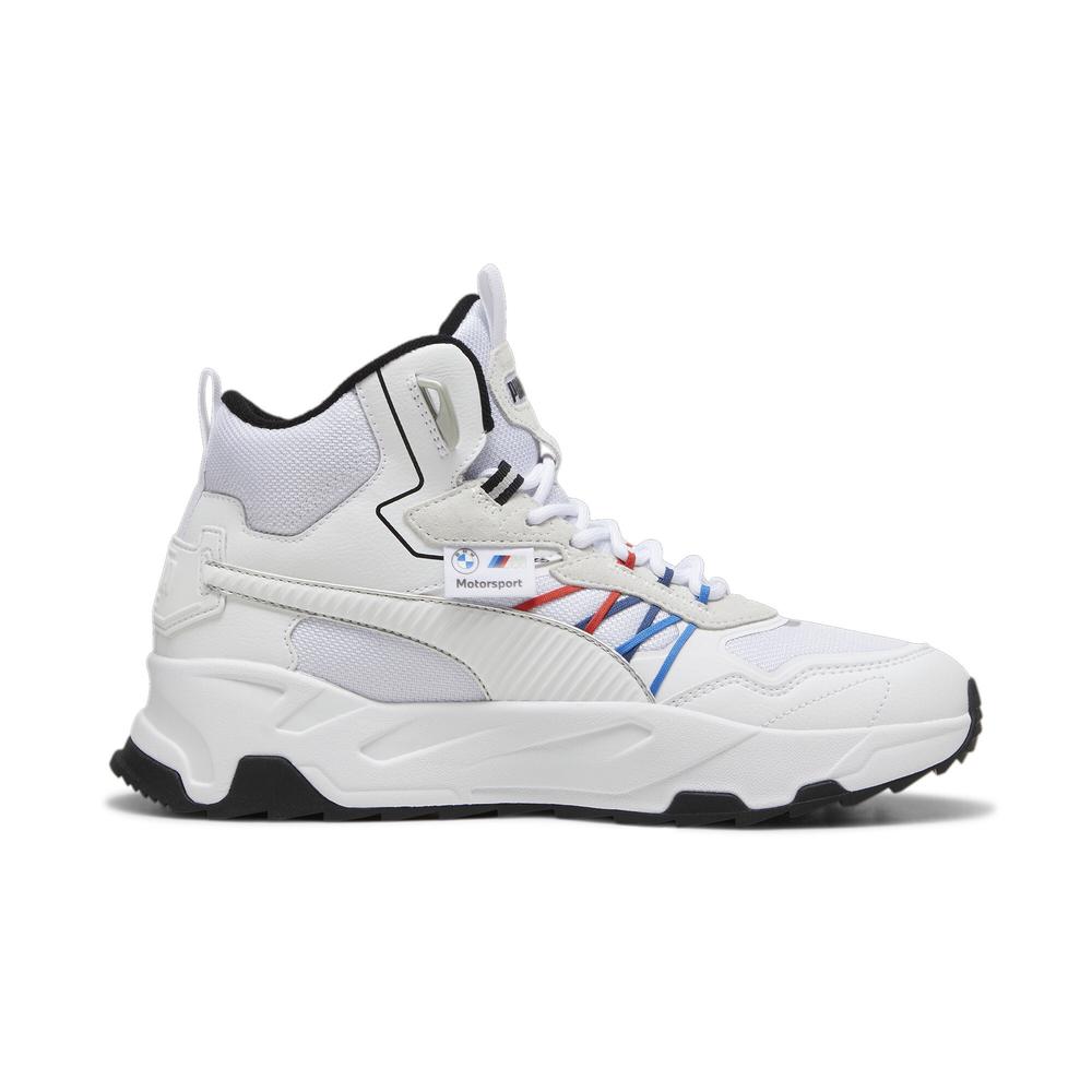 Foto 2 | Tenis Puma Bmw Mms Trinity Mid Wtr Unisex Blanco
