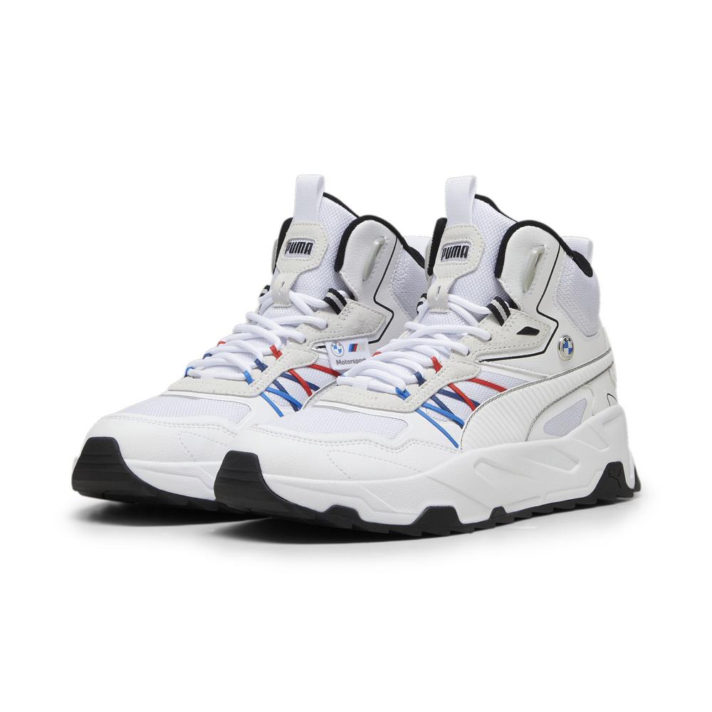 Foto 4 pulgar | Tenis Puma Bmw Mms Trinity Mid Wtr Unisex Blanco