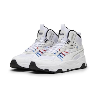 Foto 3 | Tenis Puma Bmw Mms Trinity Mid Wtr Unisex Blanco