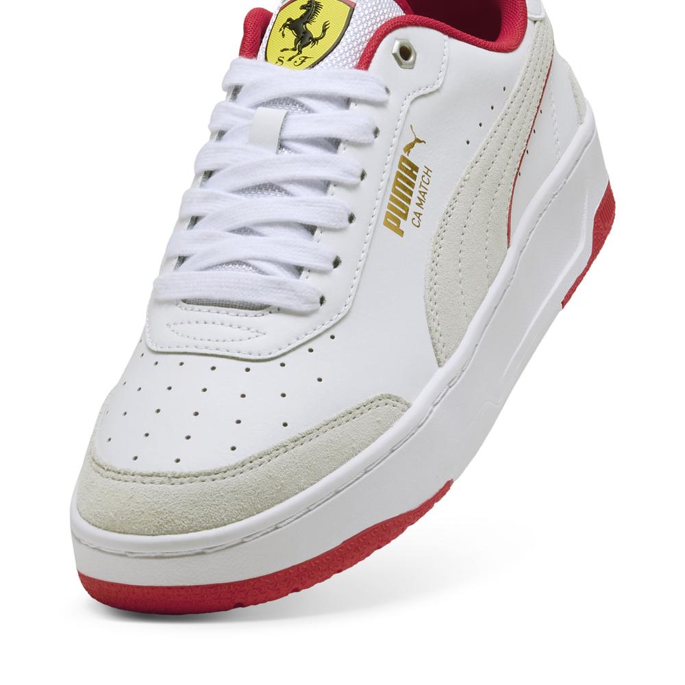 Foto 5 pulgar | Tenis Puma Ferrari Ca Match Unisex Blanco