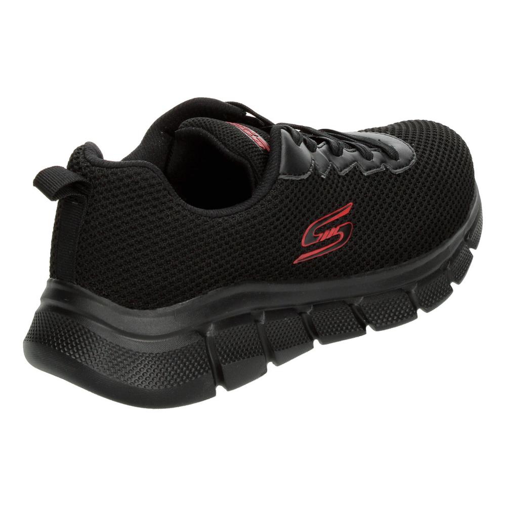 Foto 4 pulgar | Tenis Skechers Negro Para Hombre [ske1018] Rojo