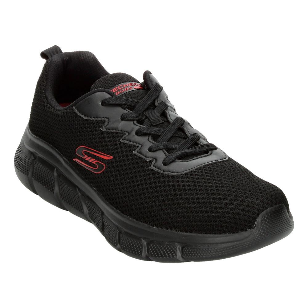 Foto 5 pulgar | Tenis Skechers Negro Para Hombre [ske1018] Rojo