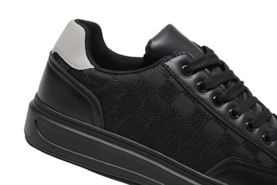 Foto 3 | Teni Casual Platini Mex2319 Negro Para Hombre
