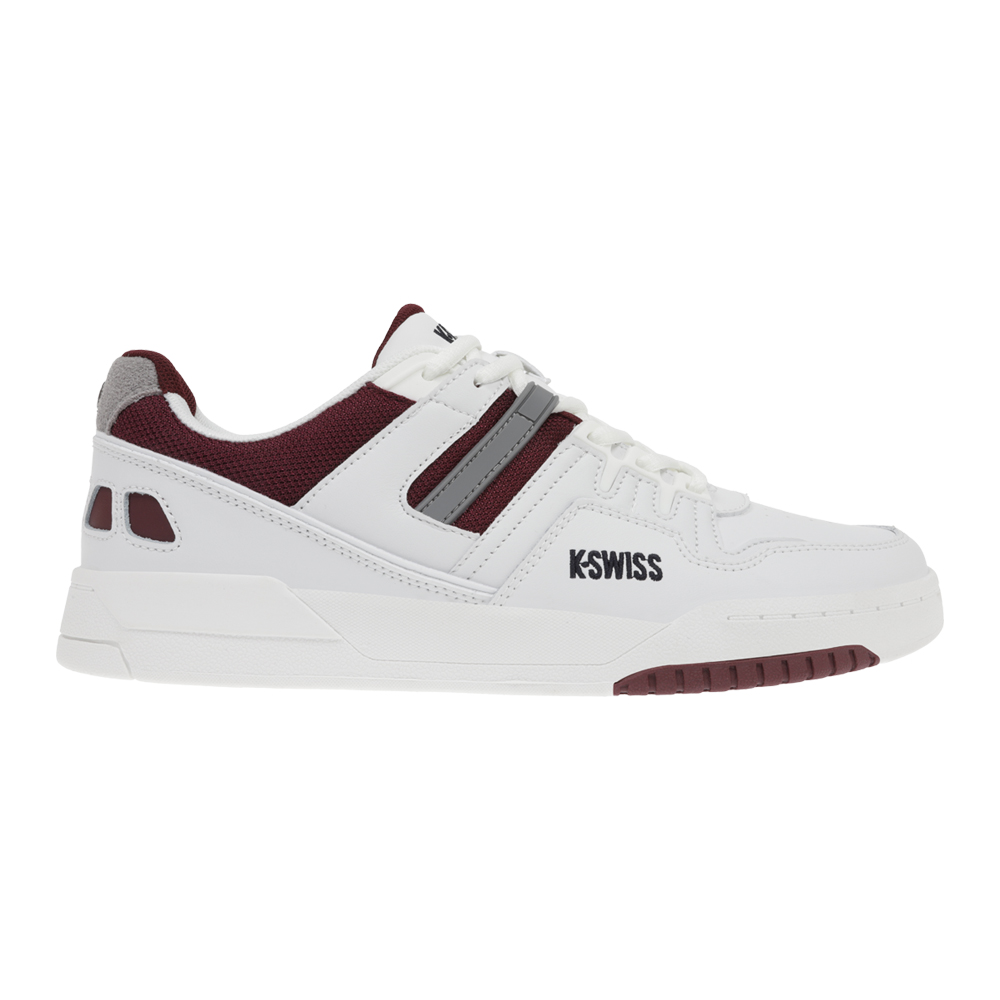 Foto 3 pulgar | Tenis K-swiss Match Rival Para Hombre Color Blanco/vino