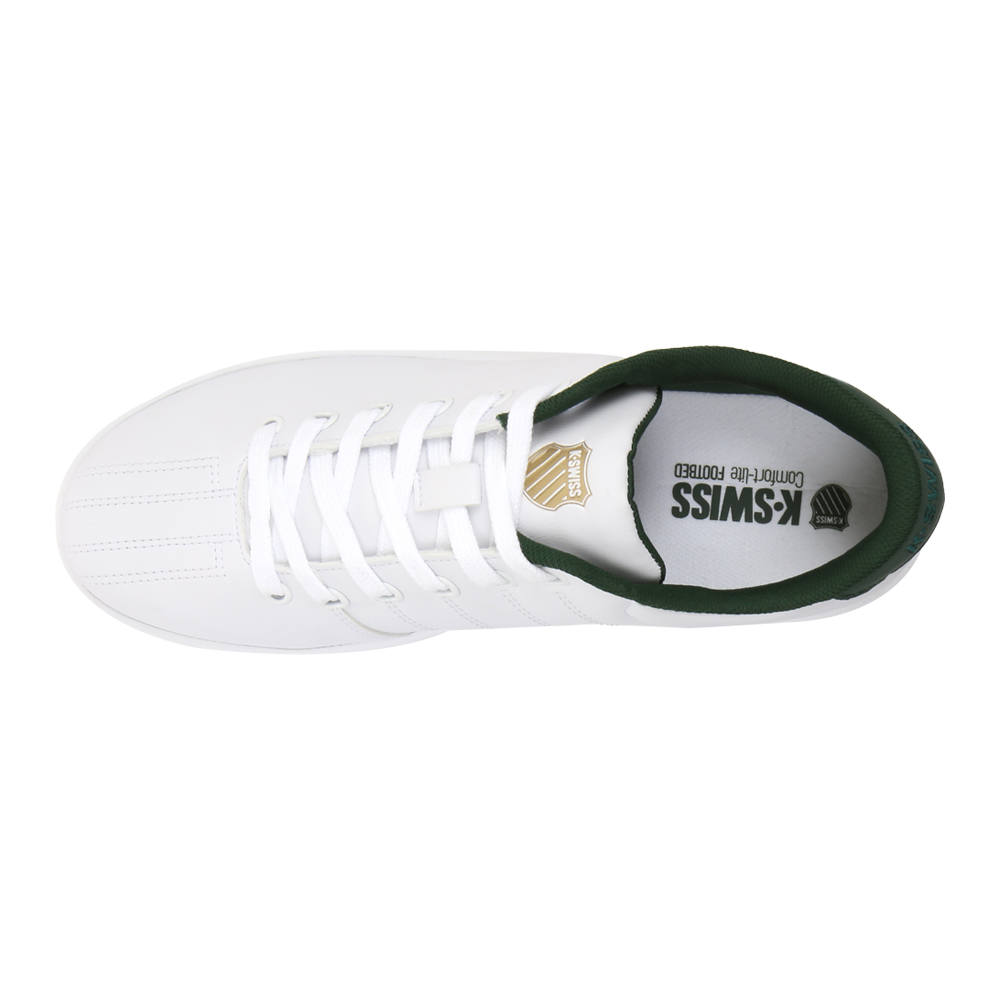 Foto 6 pulgar | Tenis K-swiss Court Local Para Hombre Color Blanco-verde
