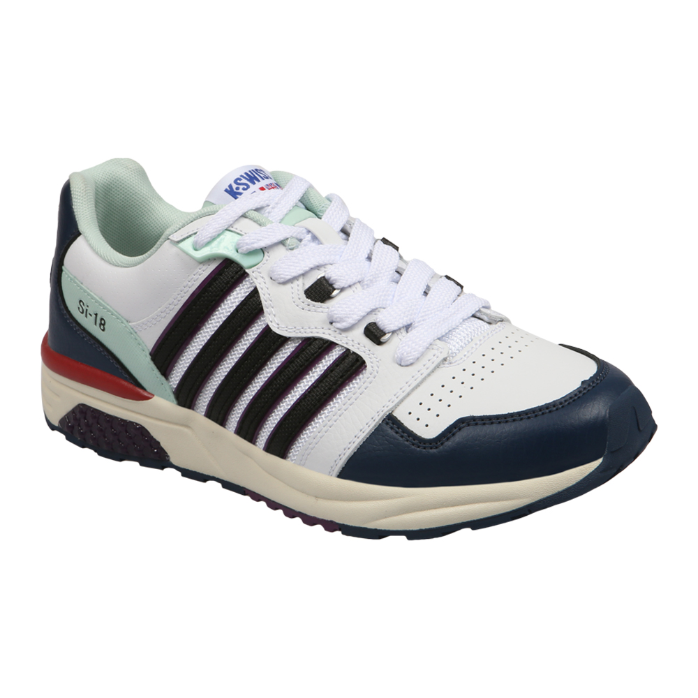 Foto 2 pulgar | Tenis K-swiss Si-18 Ranell Para Hombre Color Blanco-azul