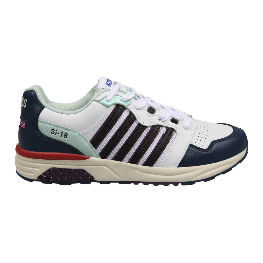 Foto 3 pulgar | Tenis K-swiss Si-18 Ranell Para Hombre Color Blanco-azul