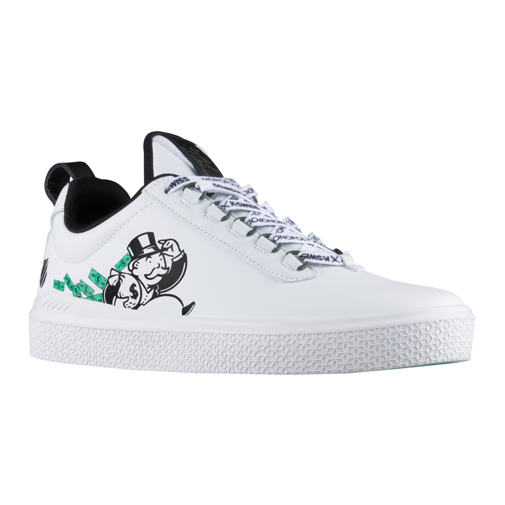 Foto 2 pulgar | Tenis Casual Caballero K-swiss Mr. Swiss Blanco
