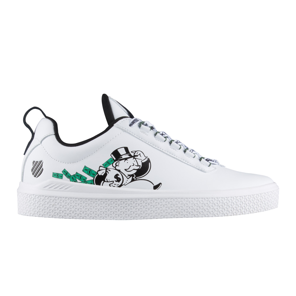 Foto 3 pulgar | Tenis Casual Caballero K-swiss Mr. Swiss Blanco