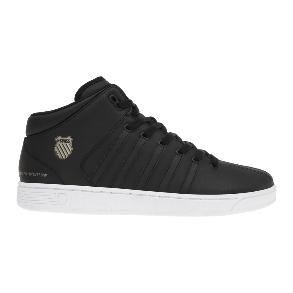 Foto 2 | Tenis K-swiss Court Pro Chukka Para Hombre Color Negro