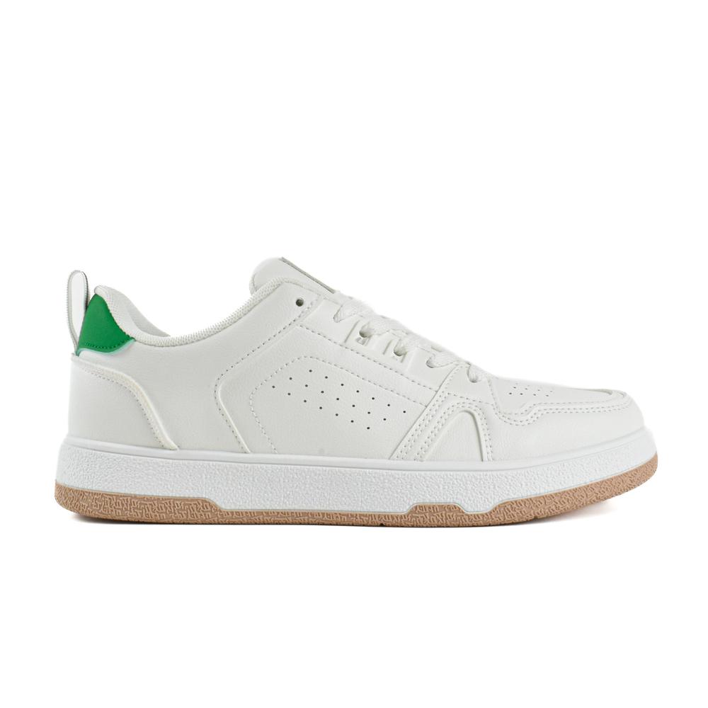 Foto 2 pulgar | Tenis Sneaker Casual Para Hombre Walki 768901 Blanco