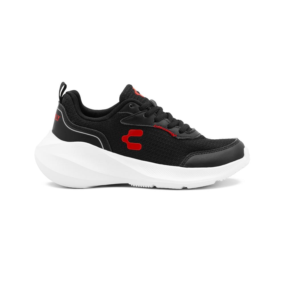 Foto 1 | Tenis Deportivos Charly Para Hombre Suela Eva Running Ligero Negro