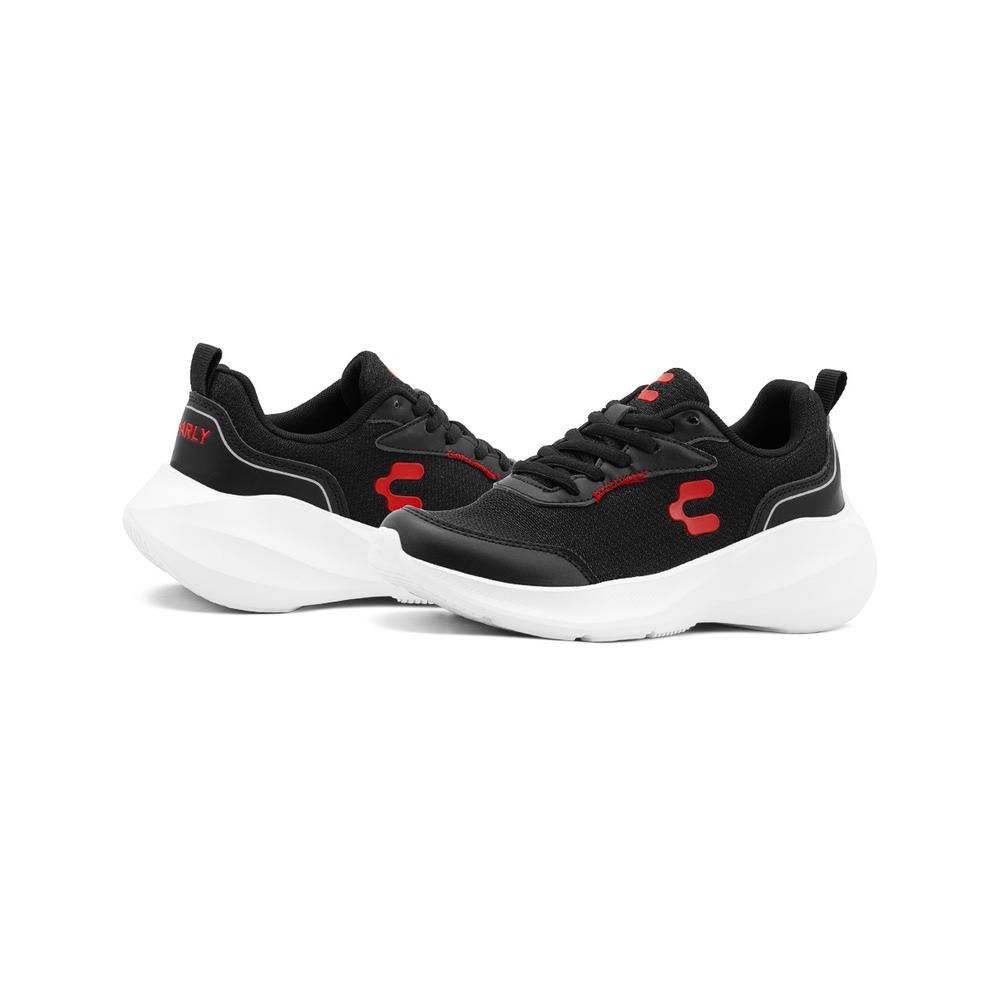 Foto 3 | Tenis Deportivos Charly Para Hombre Suela Eva Running Ligero Negro