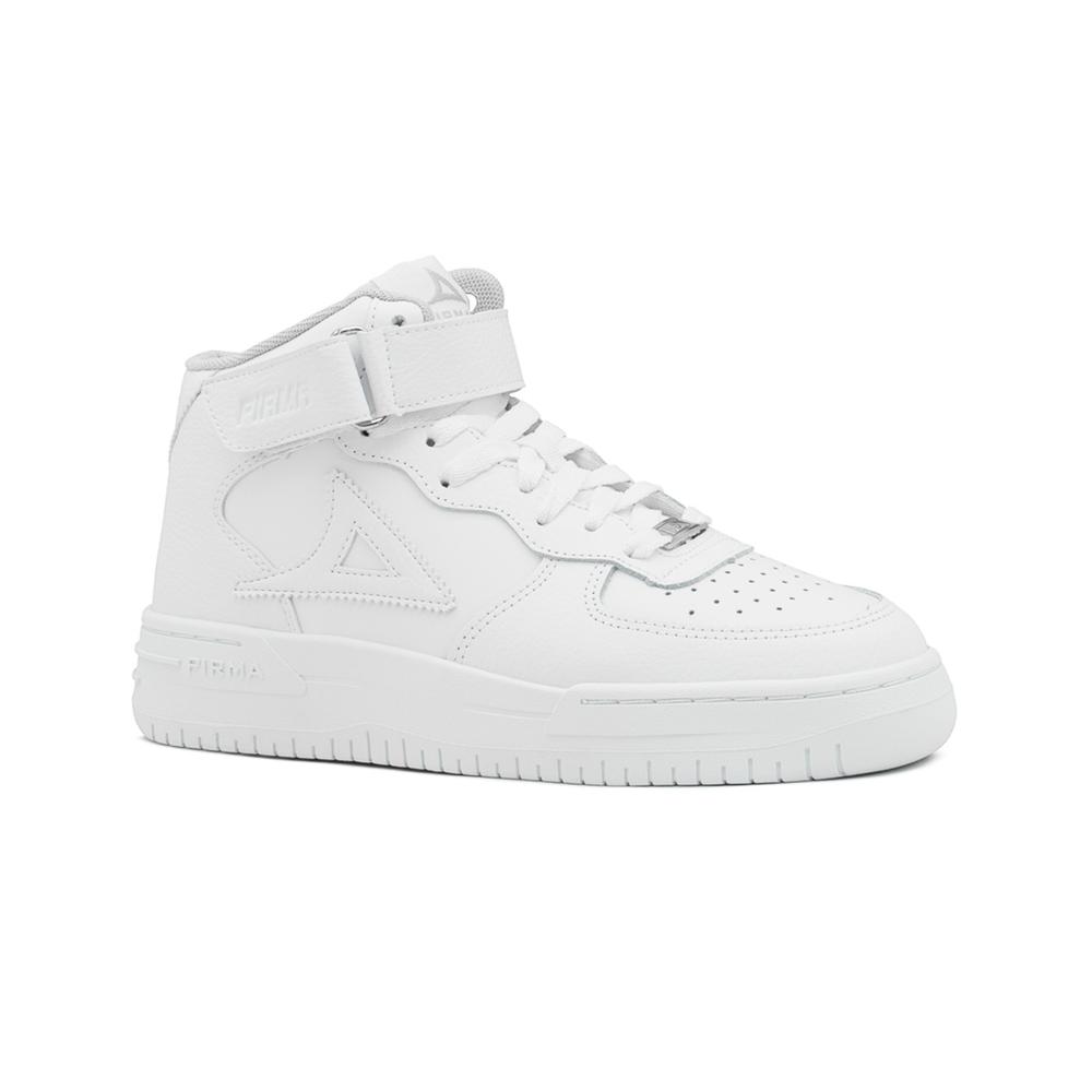 Foto 5 pulgar | Tenis Bota Pirma Para Hombre Sneakers Piel Color Blanco Blanco