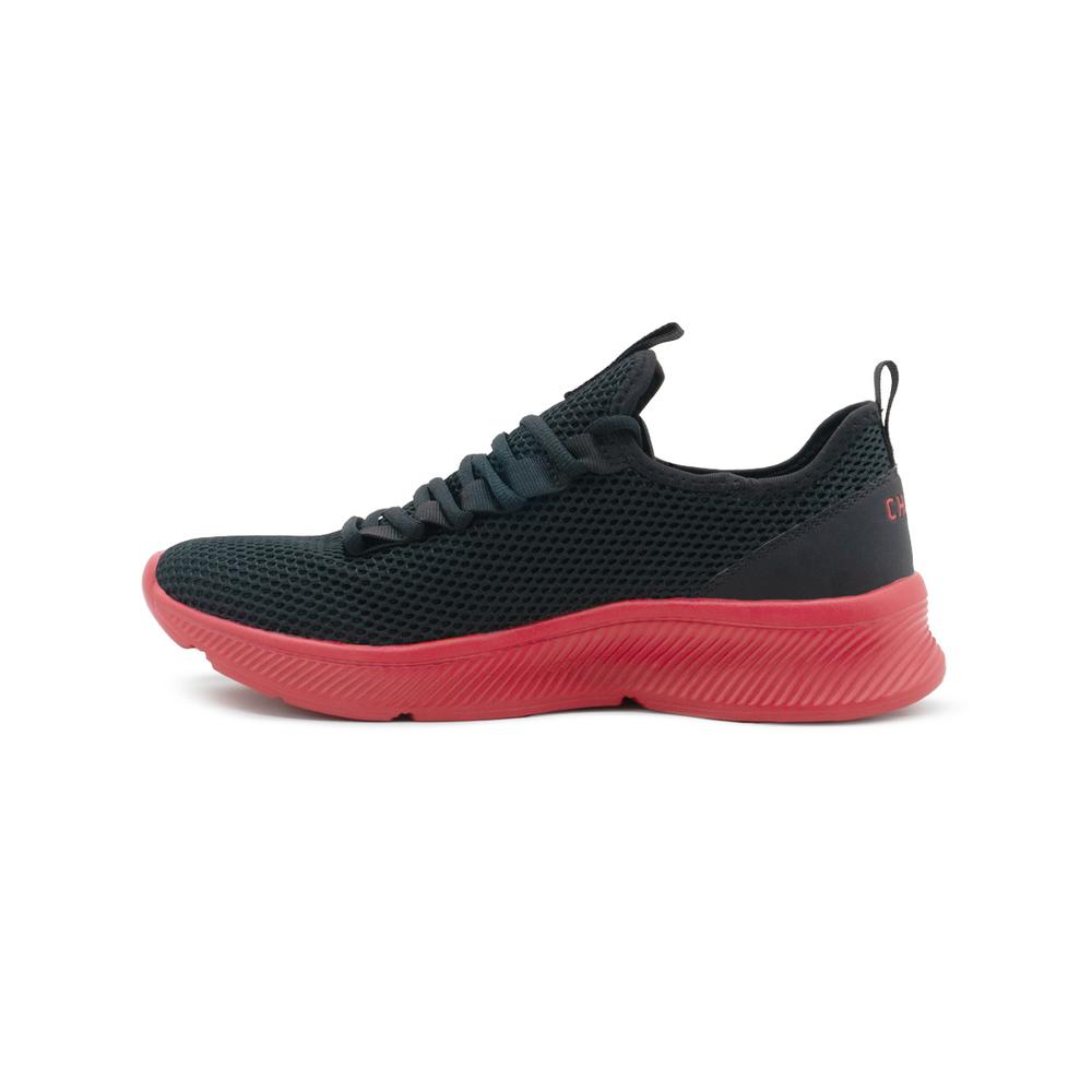 Foto 6 | Tenis Charly Para Hombre Running Deportivo Ligero Negro/rojo Negro
