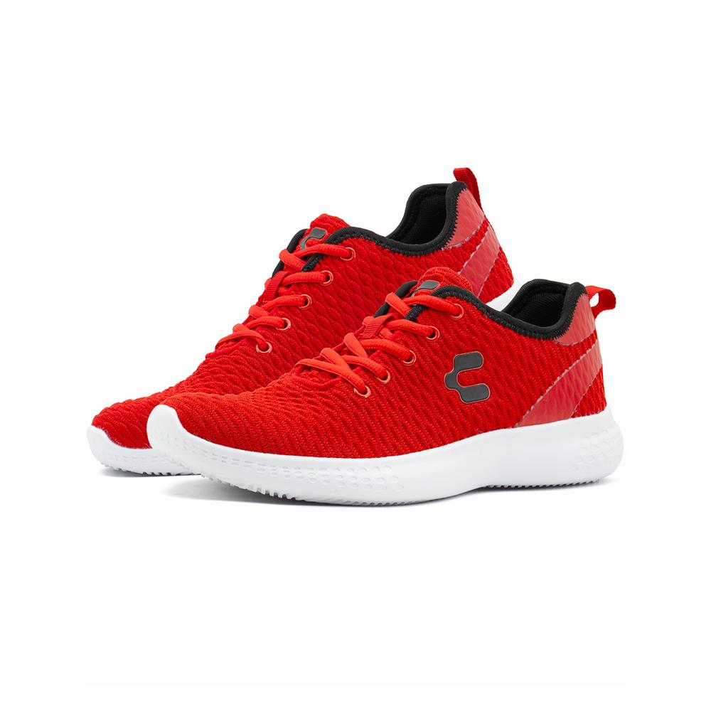 Foto 2 | Tenis Charly Para Hombre Suela Eva Running Deportivos Rojo Negro