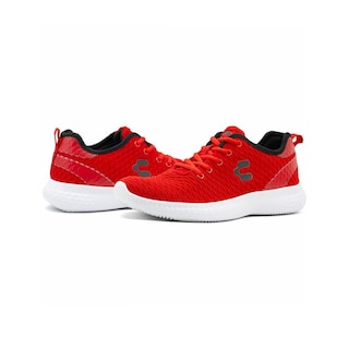 Foto 3 | Tenis Charly Para Hombre Suela Eva Running Deportivos Rojo Negro