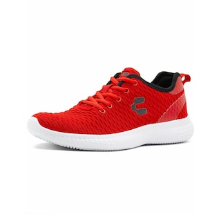 Foto 4 | Tenis Charly Para Hombre Suela Eva Running Deportivos Rojo Negro