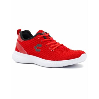 Foto 5 | Tenis Charly Para Hombre Suela Eva Running Deportivos Rojo Negro