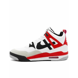 Foto 6 | Tenis Bota Panam Para Hombre Antiderrapante Rojo/blanco Rojo