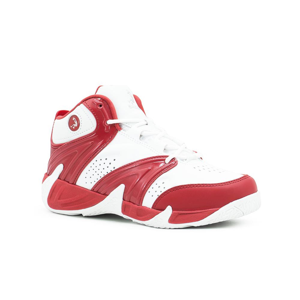 Foto 6 pulgar | Tenis Shaq Deportivo Para Hombre Basquetbol Transpirables Blanco