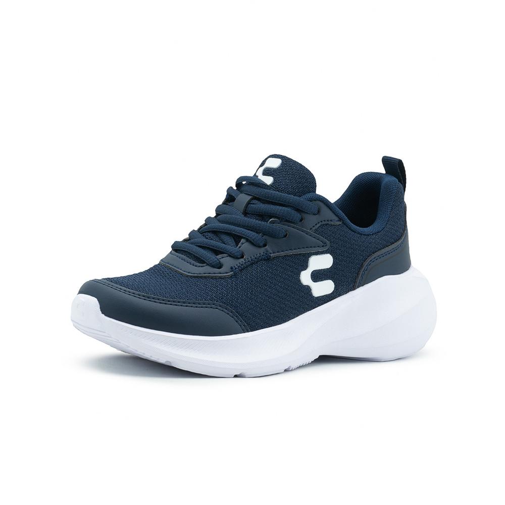 Foto 5 pulgar | Tenis Charly Para Hombre Running Deportivos Marino/blanco Azul