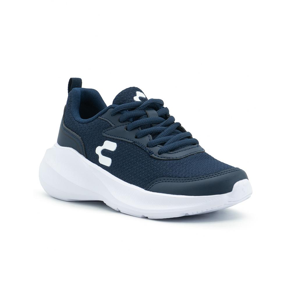 Foto 6 pulgar | Tenis Charly Para Hombre Running Deportivos Marino/blanco Azul