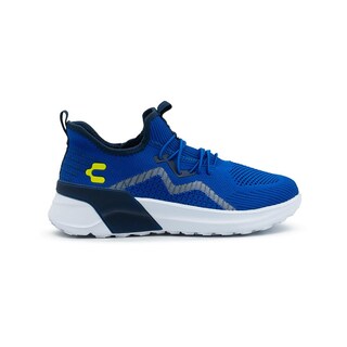 Foto 1 | Tenis Charly Para Hombre Tipo Calcetín Suela Eva Elástico Rey/amarillo Azul Marino